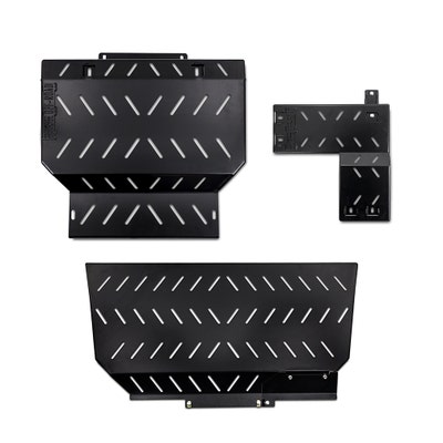 Drivetrain Skid Plate Kit, Fits Ford Raptor 2017+