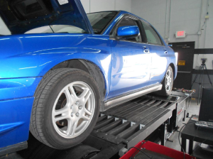 2004 WRX on the dyno