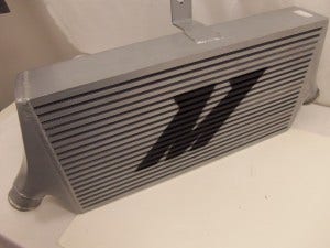 Mishimoto prototype intercooler, front view