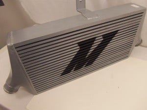 Mishimoto prototype intercooler, front view 