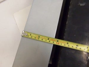 Mishimoto prototype intercooler thickness