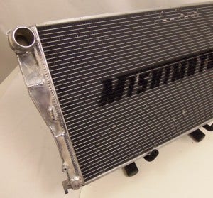 Mishimoto E90 radiator prototype 1 