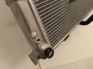 Mishimoto E90 radiator prototype 2: end tank