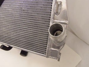 Mishimoto E90 radiator prototype 2: inlet