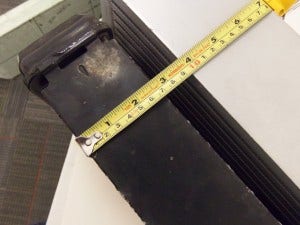 Mitsubishi Lancer Evolution stock intercooler thickness