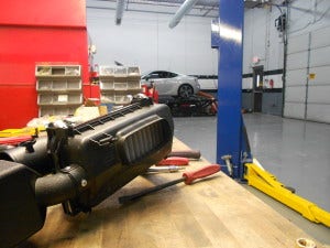 FR-S stock intake box and its respective home