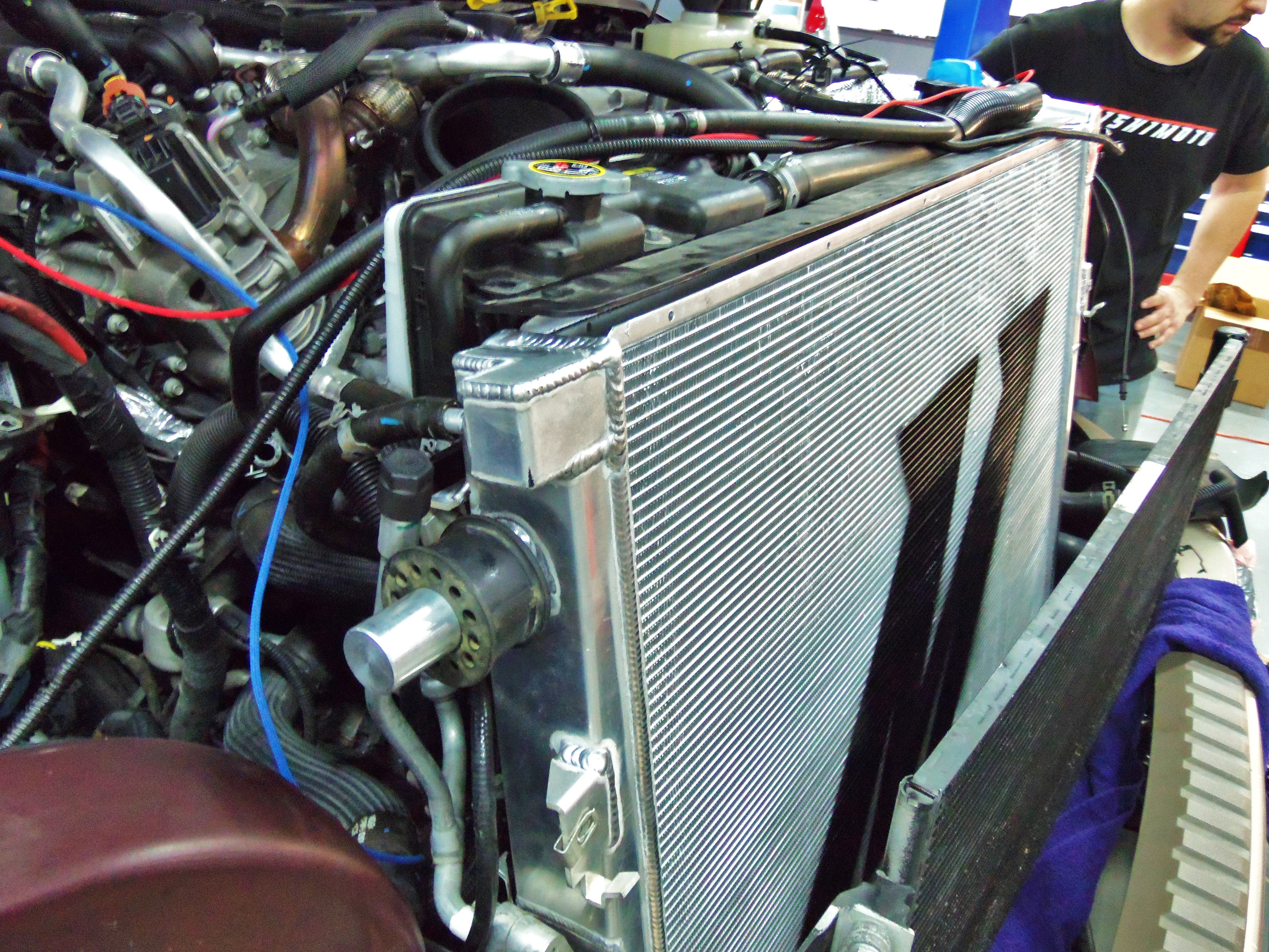 2011-2014 Ford 6.7L Powerstroke Performance Aluminum Radiator, Part 3: Prototype Test Fitting