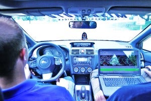 Road testing prototype 1