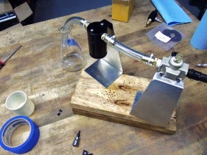 Setup 1 for catch can testing