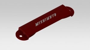 Mishimoto Subaru battery tie-down rendering