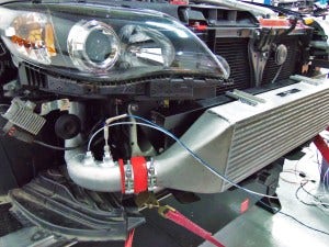 Temperature and pressure sensors for testing