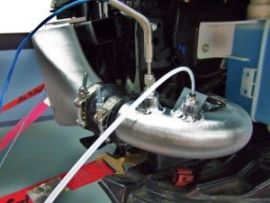 Temperature and pressure sensors for testing