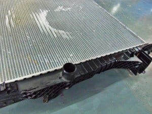 Factory 2010-2012 Dodge 6.7L Cummins radiator end tank