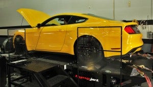 Mishimoto 2015 Ford Mustang EcoBoost on dyno 