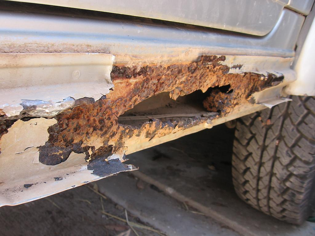 Vehicle rust example 