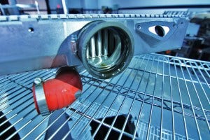 Stock intercooler oil buildup