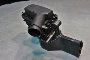 EcoBoost Mustang stock airbox