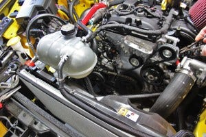 Intake removed