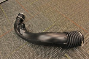 EcoBoost Mustang stock intake pipe