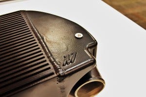 Mishimoto prototype intercooler tapped for sensors