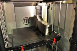 3D printing of Mishimoto expansion tank prototype 
