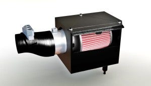 Mishimoto intake 3D render