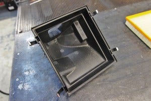 Stock lower airbox 