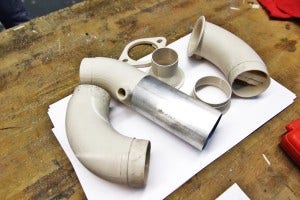 3D-printed prototype components