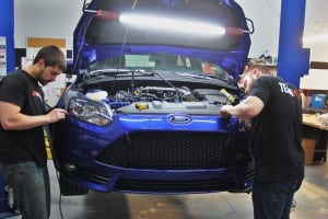 Removing Focus ST bumper