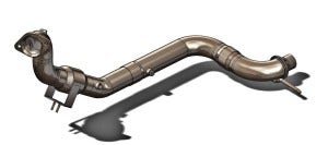 Mishimoto catted downpipe 3D model 