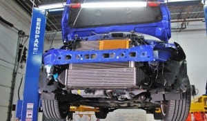 Mishimoto oil cooler mock-up