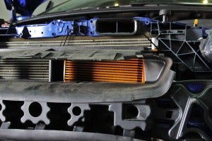 Mishimoto oil cooler mock-up