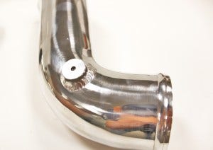 Mishimoto cold-side intercooler pipe bung