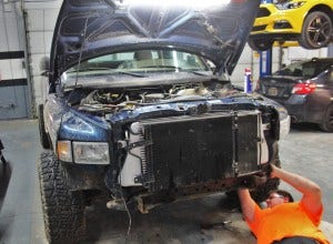 Mishimoto intercooler installation