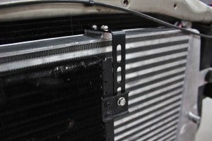 Mishimoto intercooler AC condenser bracket