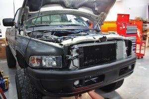 Mishimoto intercooler installation