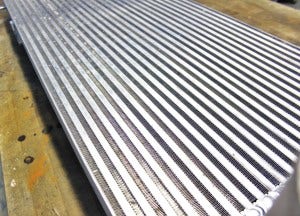 Mishimoto intercooler prototype core