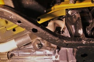 Downpipe prototype installed
