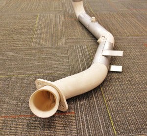 Mock-up downpipe prototype