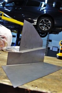 Intake heat shield prototype