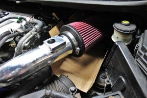 Intake heat shield prototype