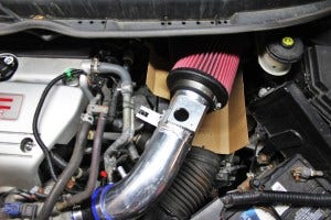 Intake heat shield prototype