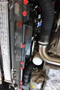 Stock Focus ST oil cooler