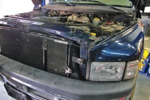 24-valve intercooler removal