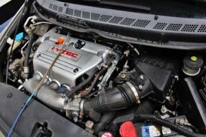 Stock Si engine bay