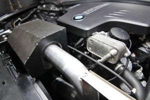 Fabricated airbox installed