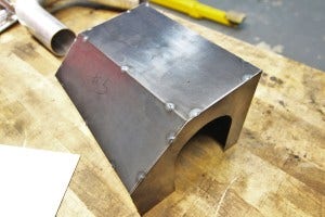 Airbox lid fabrication 