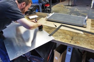 Shroud fabrication