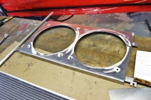Fan shroud fabrication