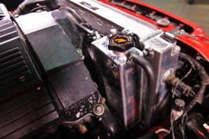 Mishimoto expansion tank installed